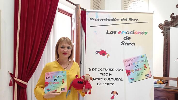 Noelia Salas, autora de Las Emociones de Sara, un libro sobre la inteligencia emocional en niños y niñas