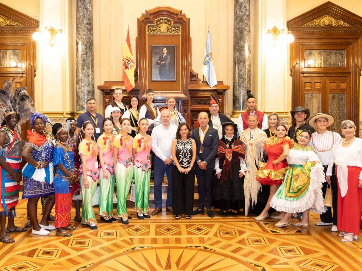 Grupos de Taiwán, Kenia, Colombia y Serbia actúan en el Festival de Folclore de A Coruña