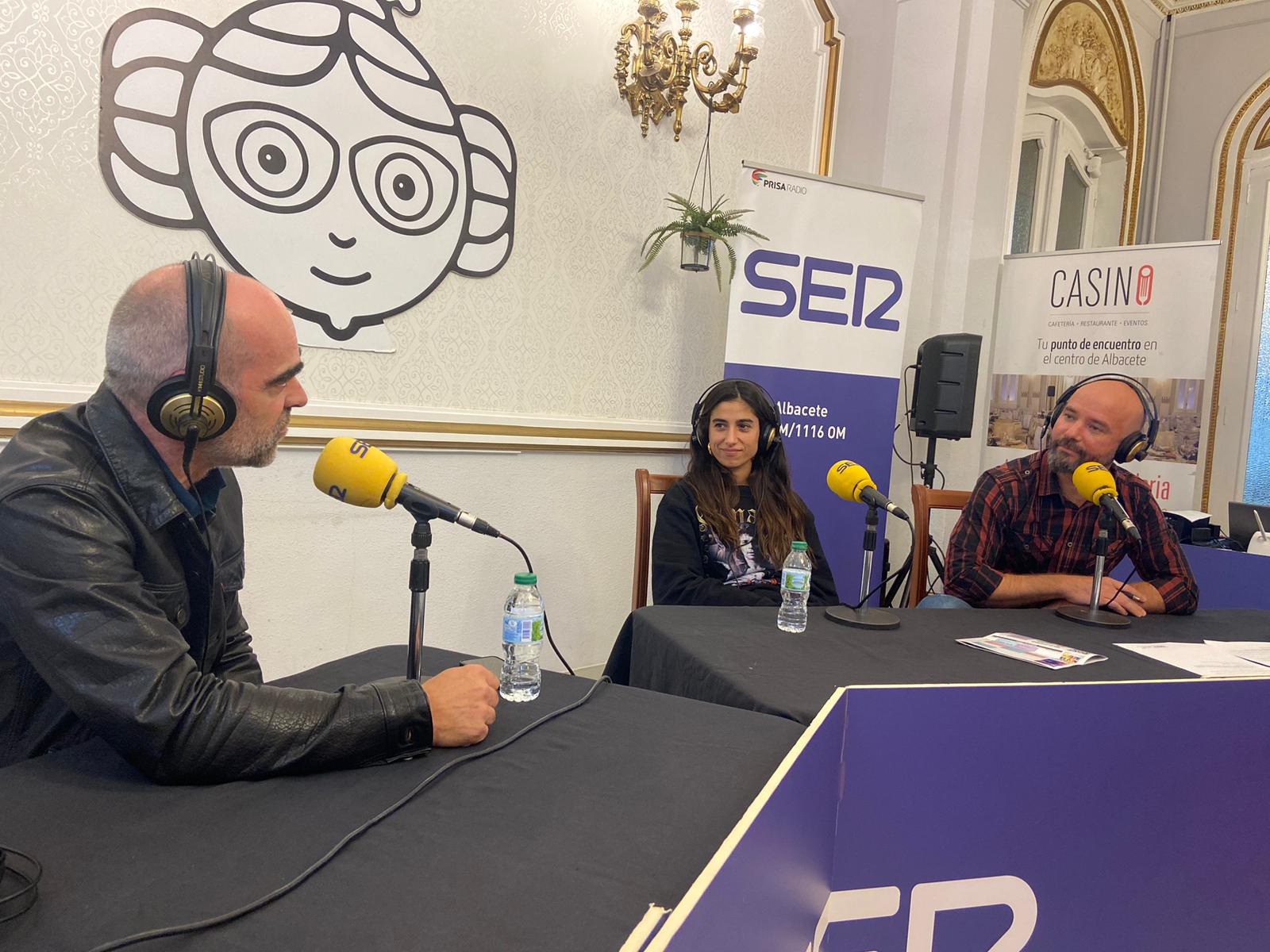 Uno de los momentos del programa Hoy por Hoy Albacete con Tosar y Yuste