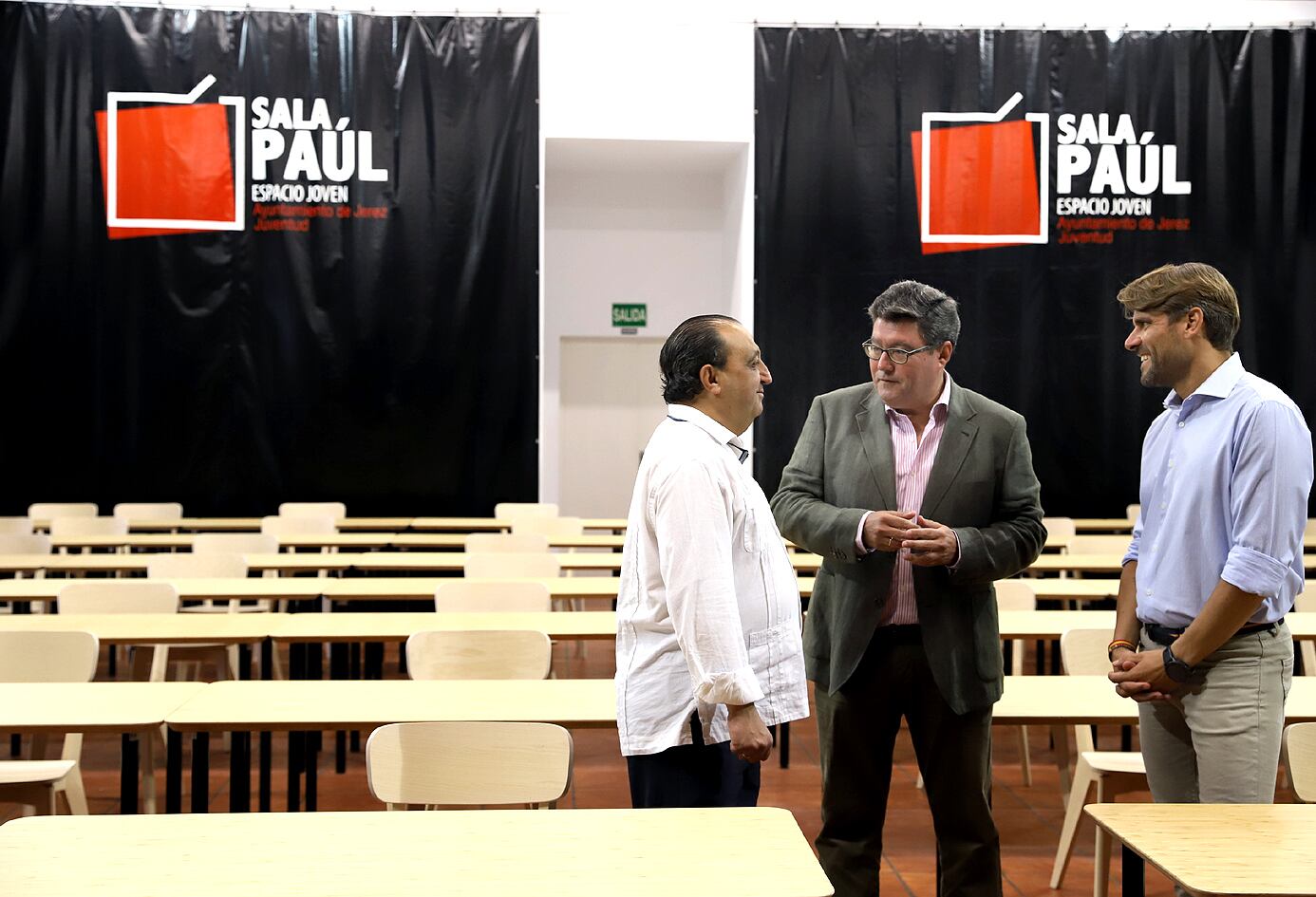 La nueva sala de estudio en la Sala Paúl