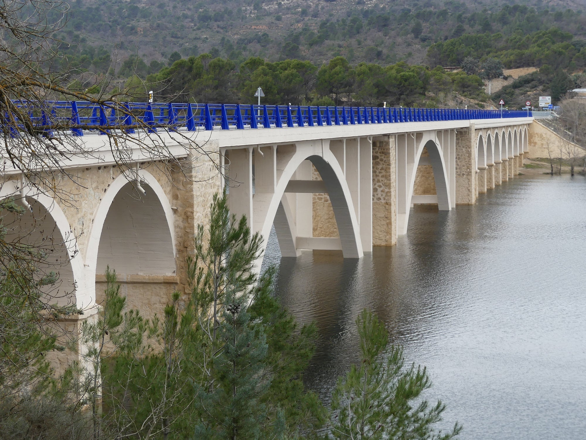 Viaducto Entrepeñas recién rehabilitado