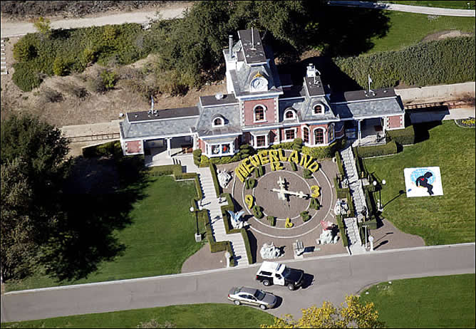 El rancho Neverland de Michael Jackson