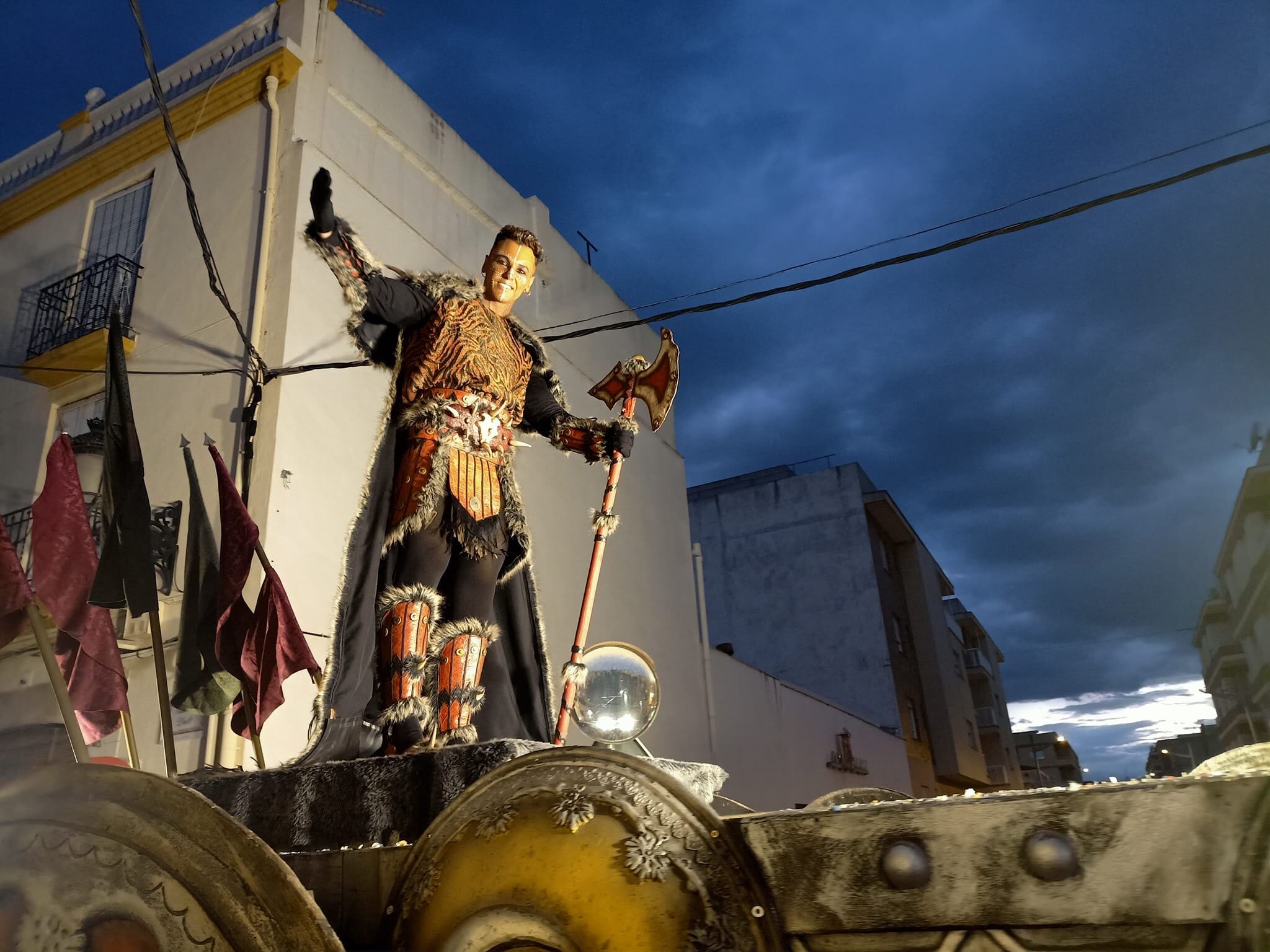 Un momento del desfile celebrado el pasado sábado en Piles.