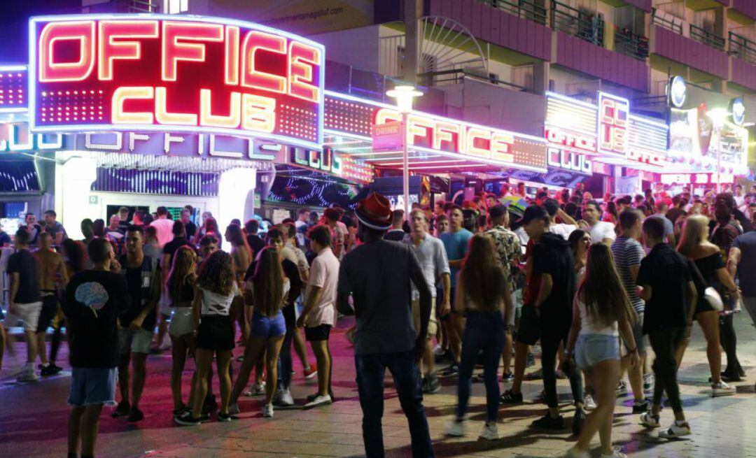 Imagen de archivo del ocio nocturno en Mallorca