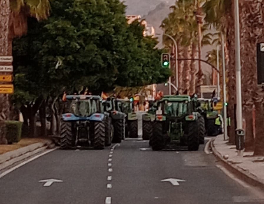 Tractorada Málaga