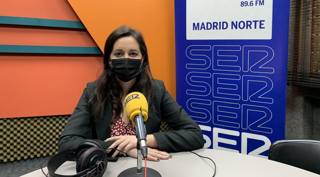 Noelia Barrado, alcalde de Soto del Real en los estudios de SER Madrid Norte