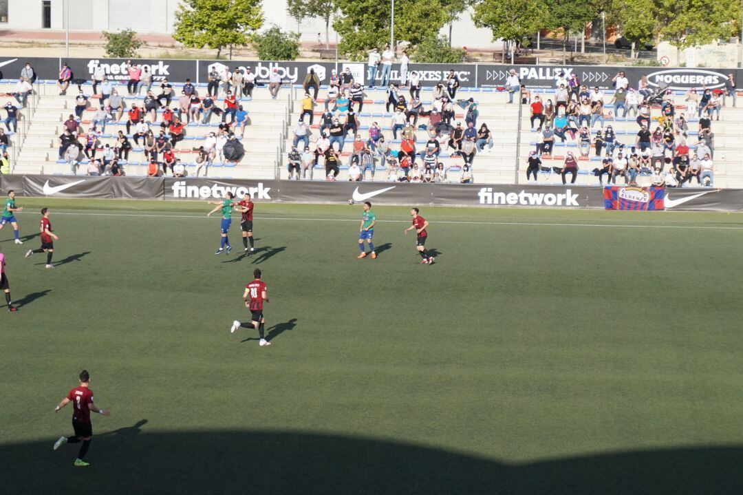 La pretensión del Eldense es colocar tepes para cambiar el césped del Nuevo Pepico Amat