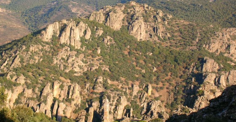 Parque Natural de Despeñaperros en la provincia de Jaén.