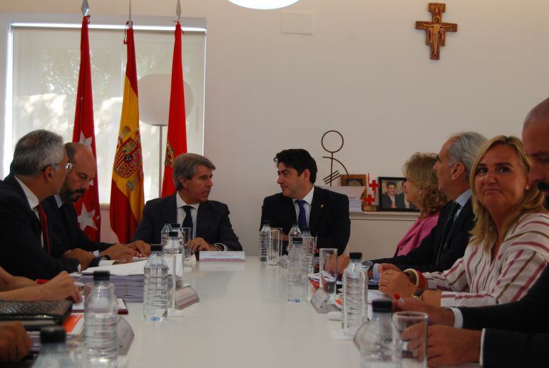 Reunión del Consejo de Gobierno en el Ayuntamiento de Alcorcón