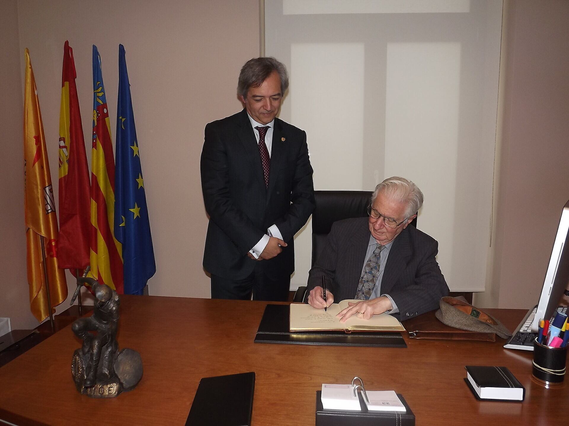 Joseph Gulsoy, hijo adoptivo de Enguera (Fuente: Ayuntamiento de Enguera)