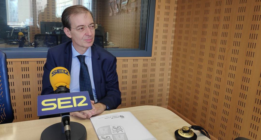 El consejero de Empleo, Germán Barrios, en una imagen de archivo