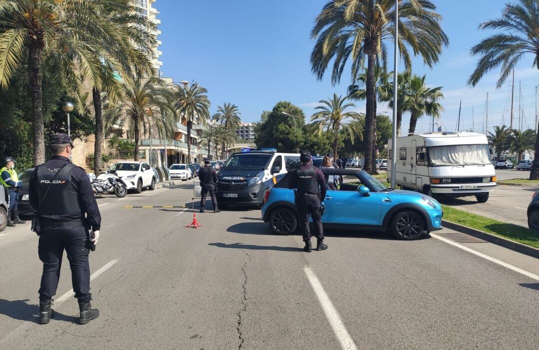 Las Fuerzas de Seguridad continúan haciendo controles en las carreteras.