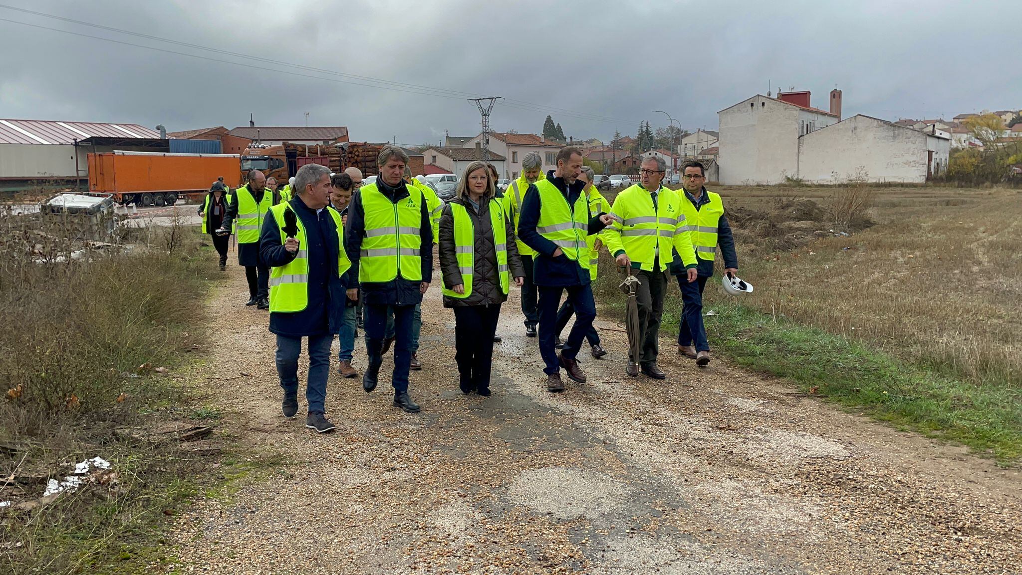 Visita a las obras de la Soria-Torralba