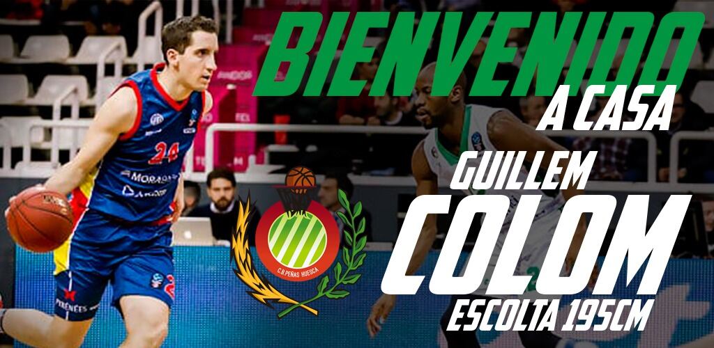 Guillem Colom se incorpora al Lobe Huesca La Magia