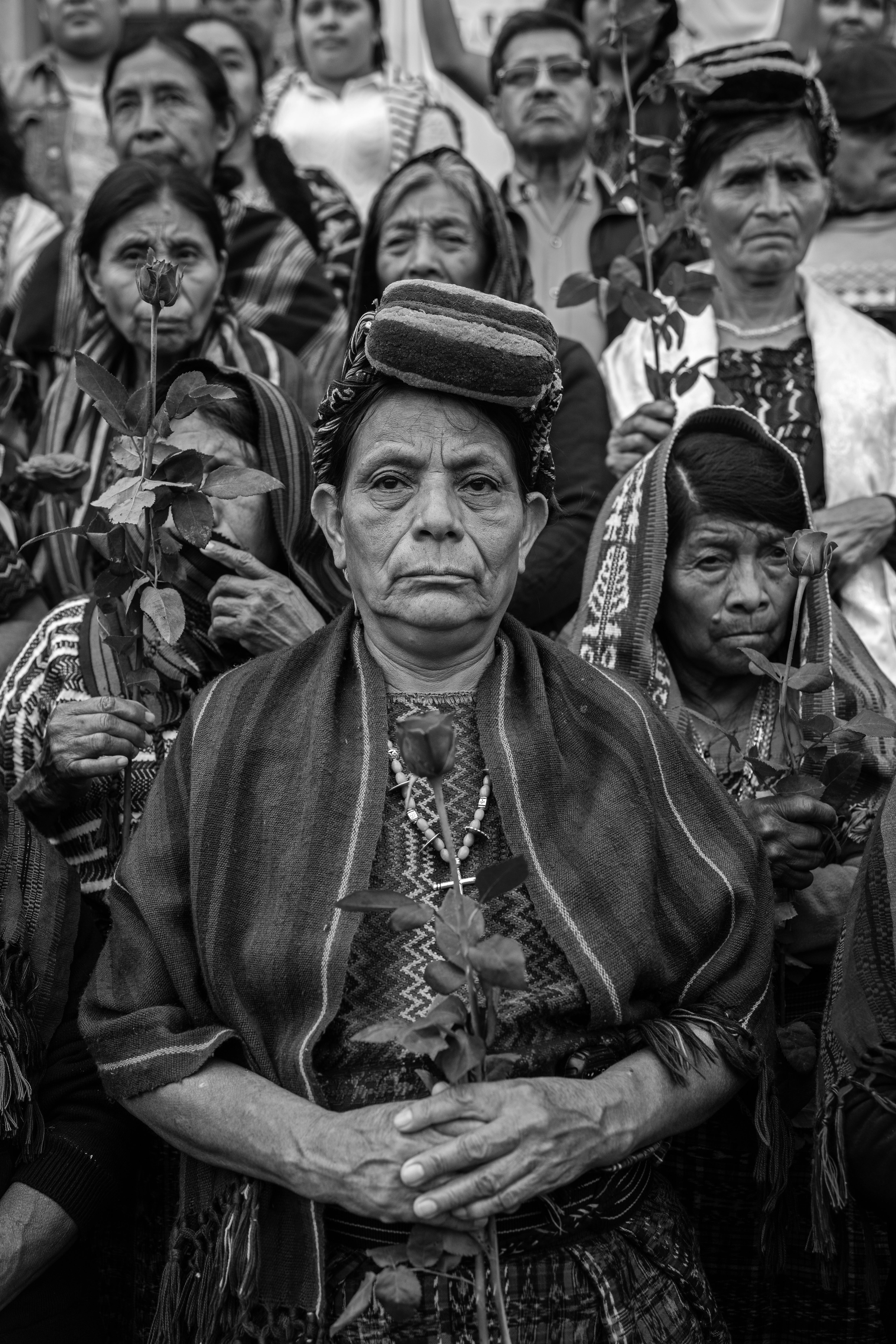 L'altra fotografia finalista del World Press Photo 2026, "Los juicios de las mujeres Achíes"