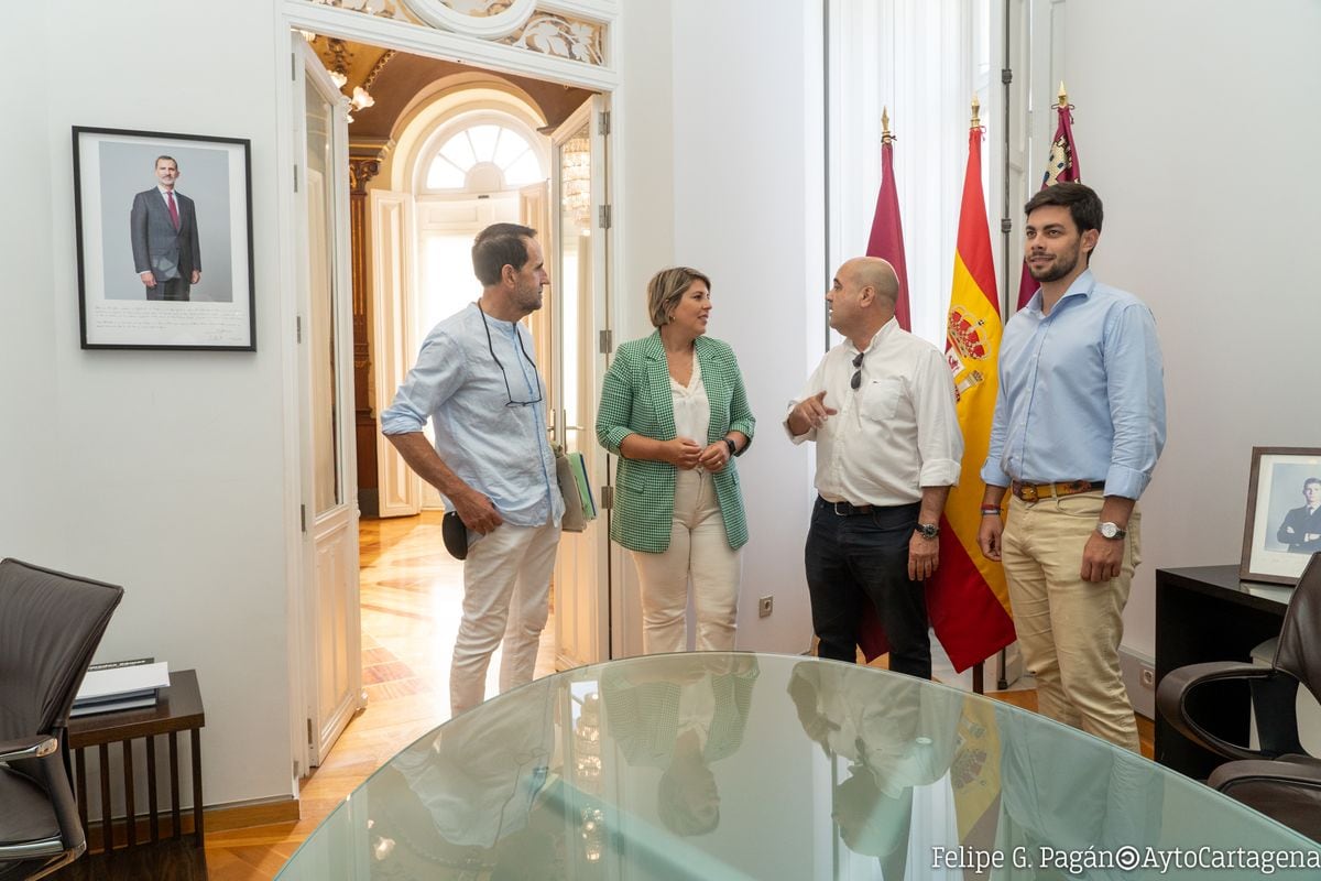 Reunión sobre la creación de la Catedra de Historia de Cartagena