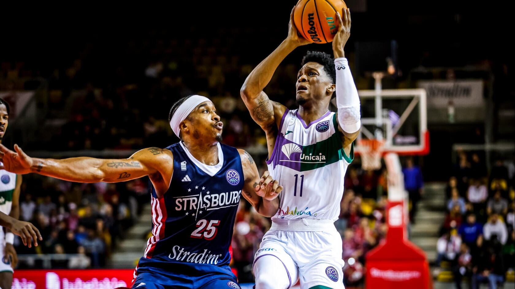 El Unicaja se enfrenta al Estrasburgo este miércoles en el Martín Carpena