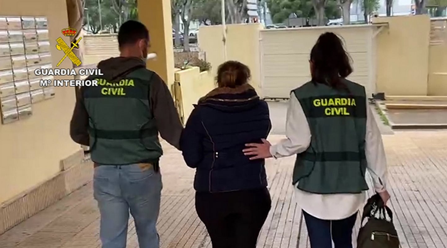 Detenida por la Guardia Civil de Oliva en la Operación Galadrian