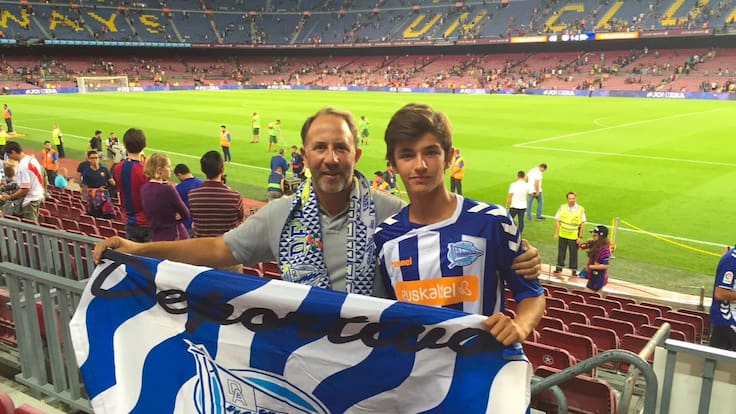 Juanvi Arroyo y partido