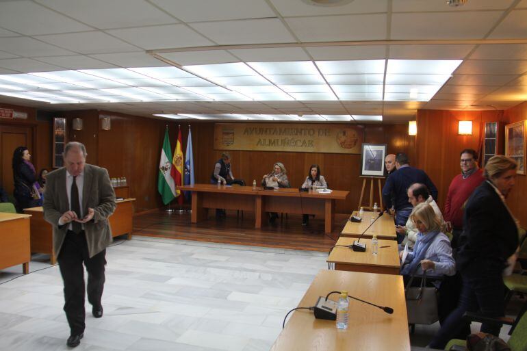 Pleno en el Ayuntamiento de Almuñécar