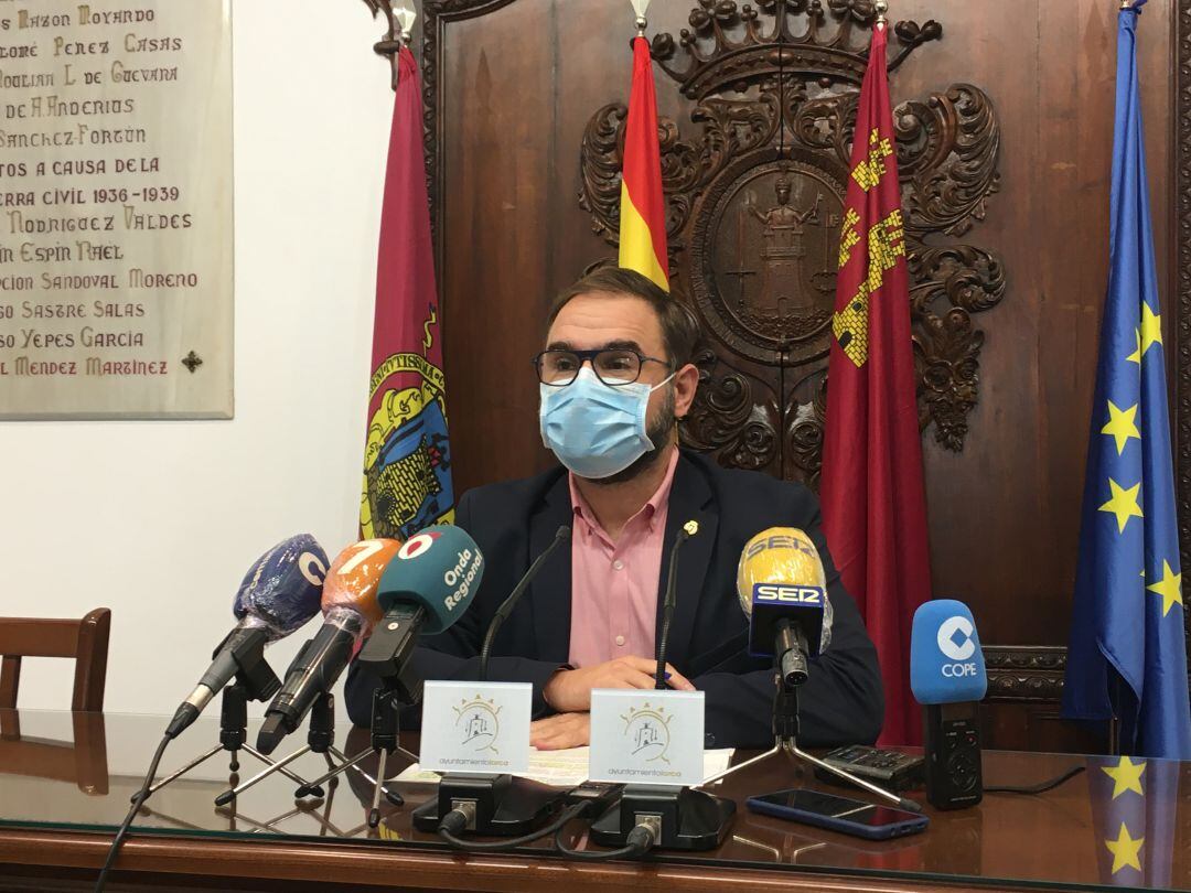 Diego José Mateos, esta mañana