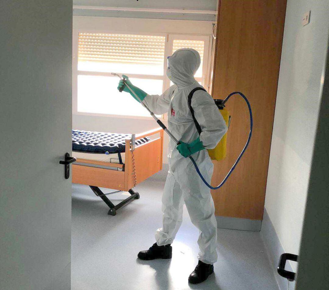 La UME de nuevo, en la residencia La Molineta de Petrer