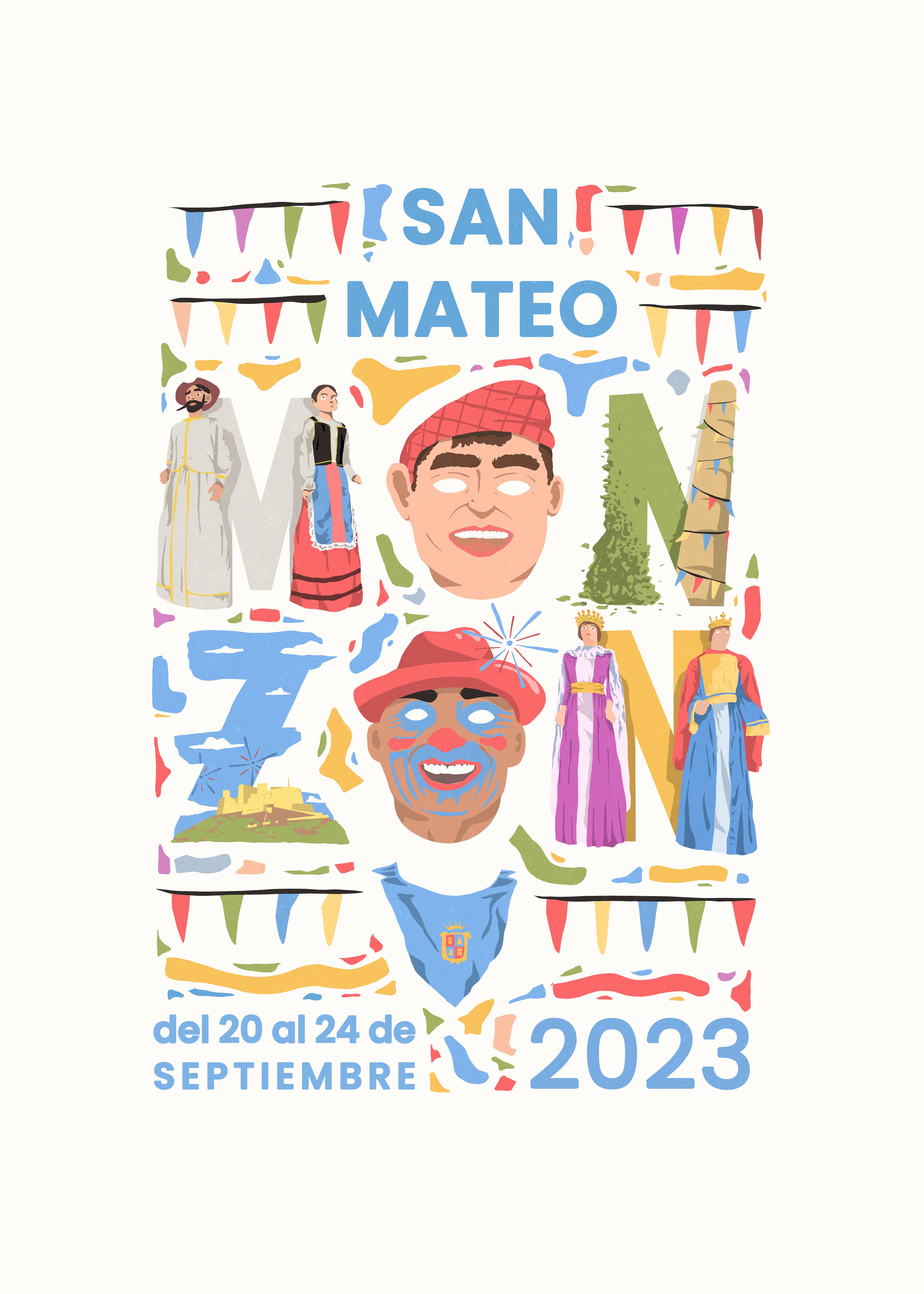 Cartel Fiestas de Monzón