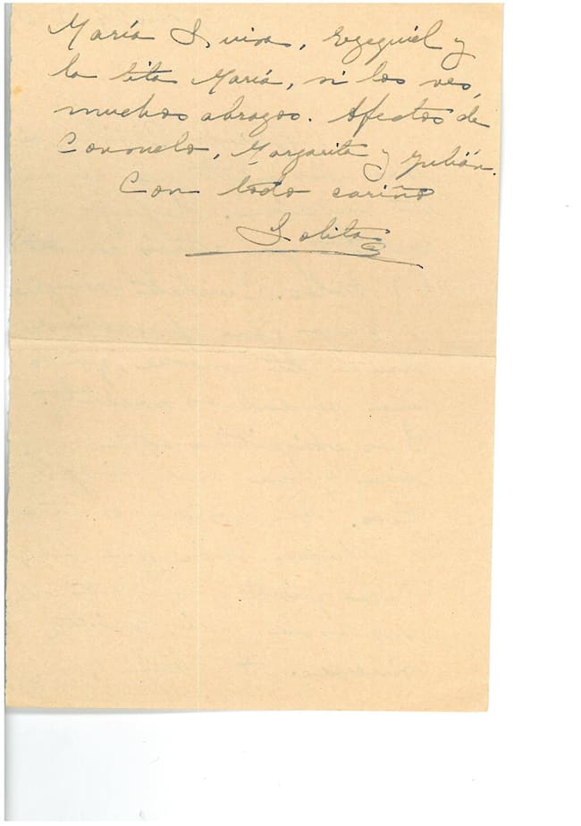 Carta de Lolita a CJC 02/02/1938