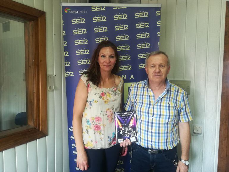 José Ruiz y María Dolores Martos de la AAVV Los Sauces.