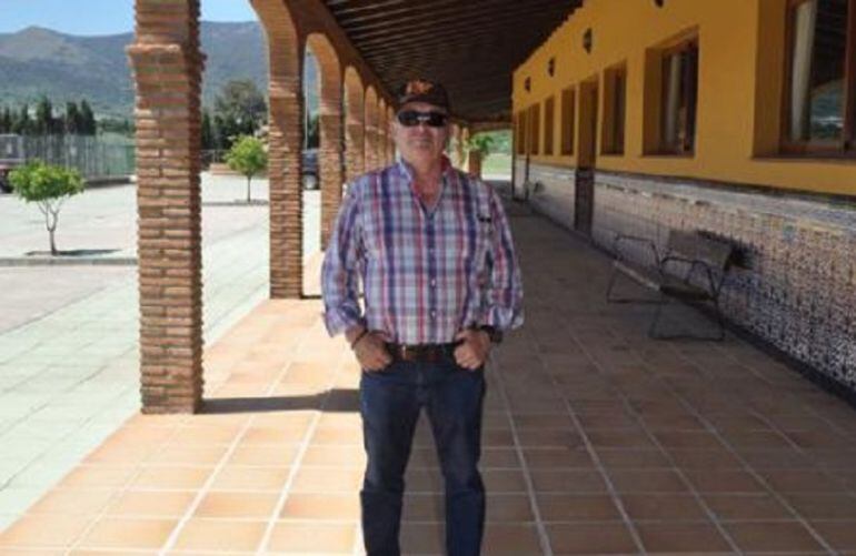 José Galán, propietario del Club Hípico Botafuegos