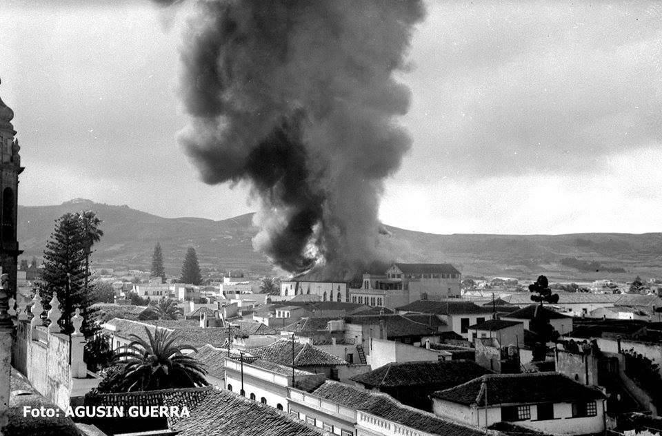 La Iglesia de San Agustín ardió en 1964