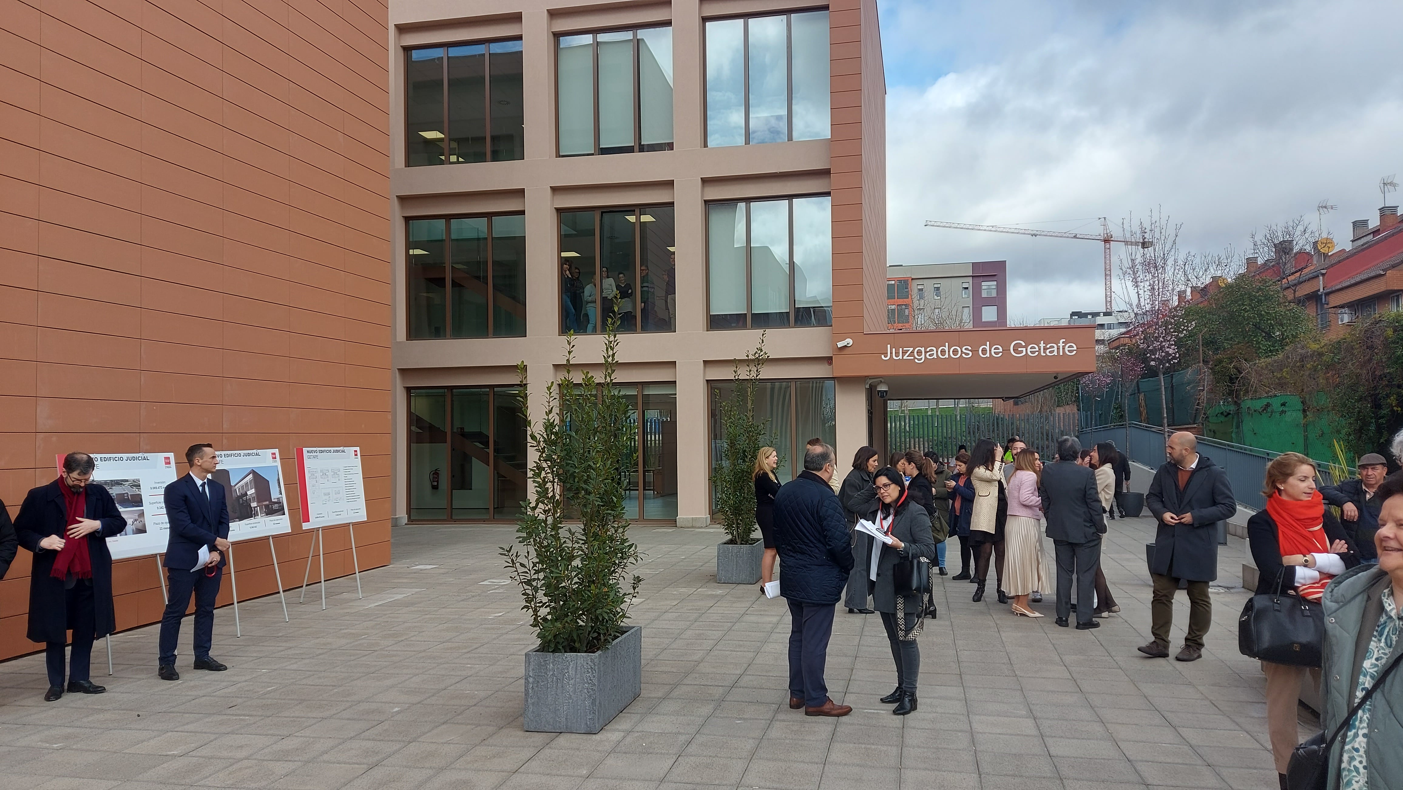 El nuevo edificio de los juzgados de Getafe