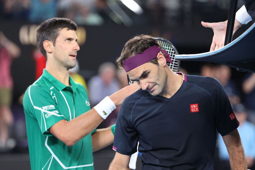 Djokovic junto a Federer