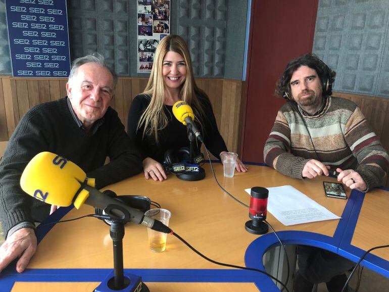 Julio Herranz, Montse Monsalve y Alberto Ferrer