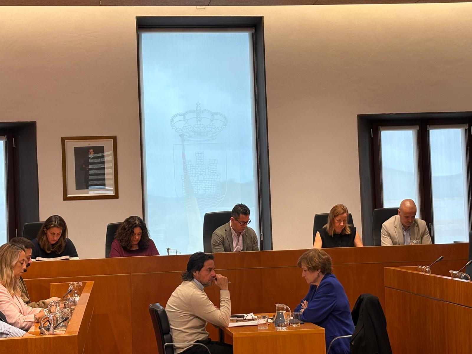 Imagen del pleno de Vila