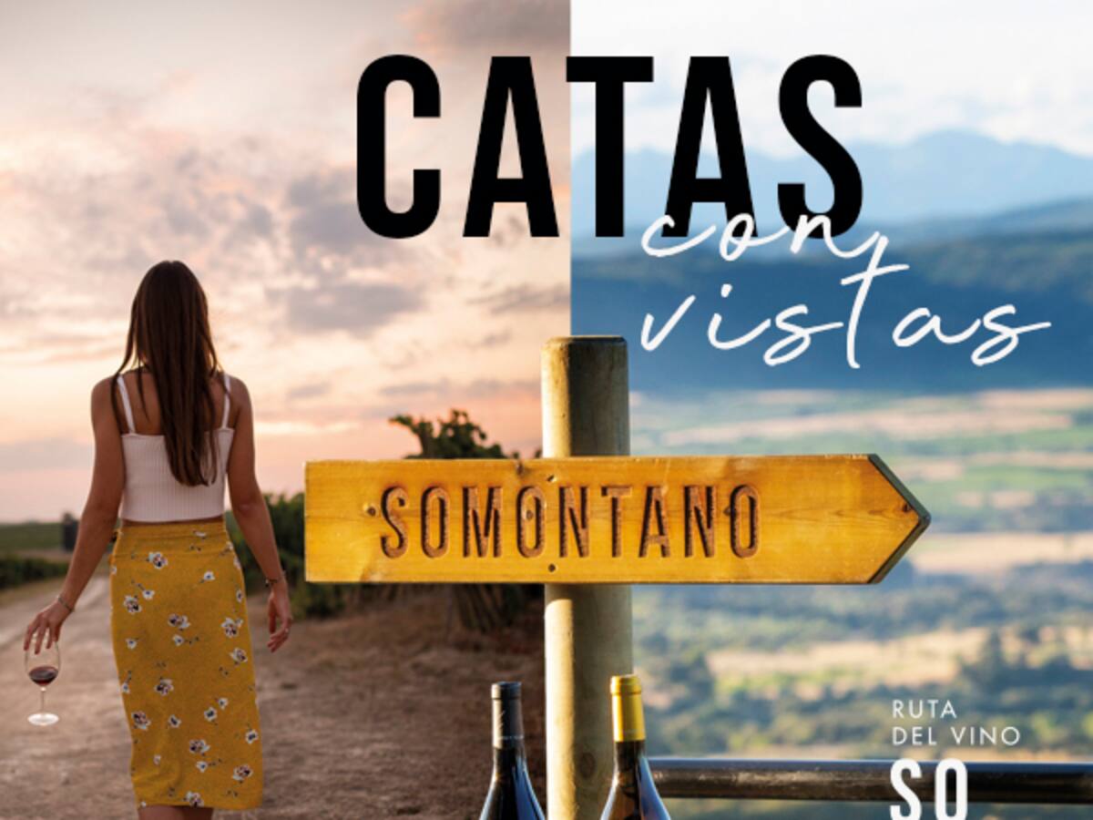 Vuelven las "Catas con Vistas" de la Ruta del Vino Somontano
