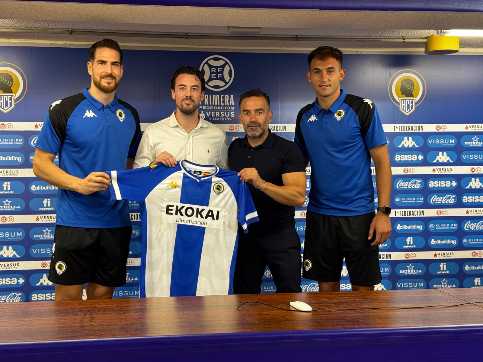 Presentación de Ekokai como patrocinador principal del Hércules. Foto: Daniel Rodríguez