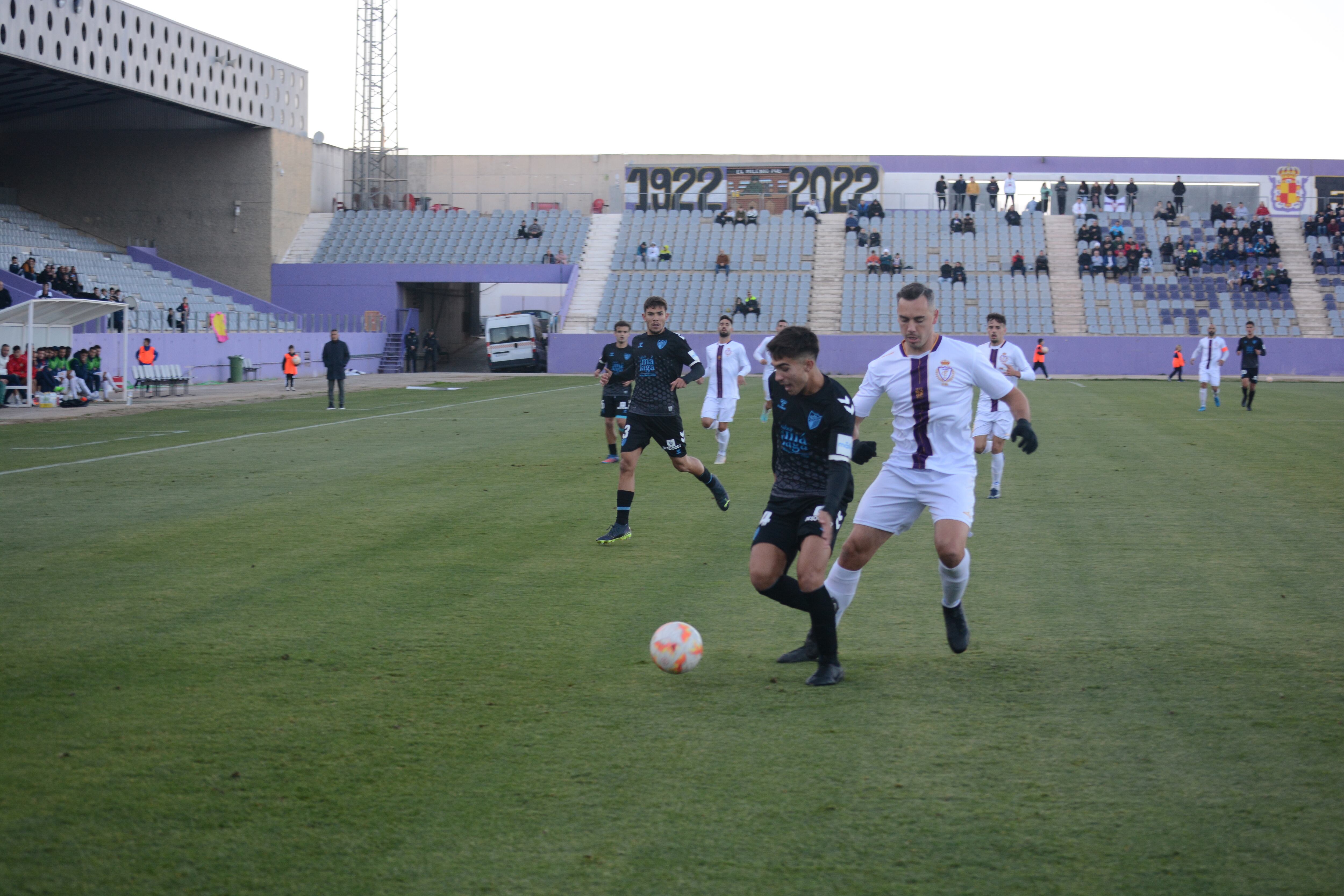 El delantero del Real Jaén, autor del 1-0, fue de los destacados del partido.