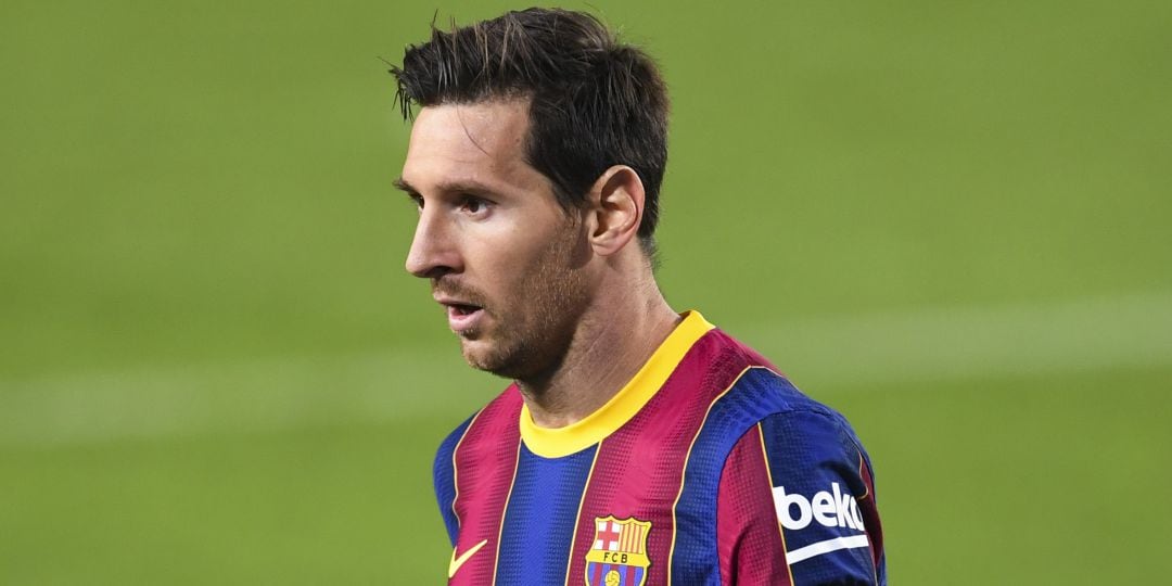 Lionel Messi, durante un partido del Fútbol Club Barcelona