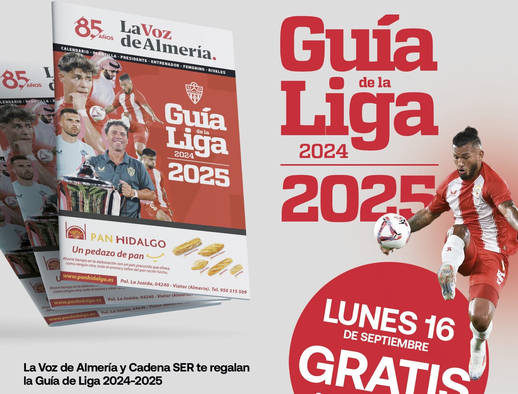 Toda la Segunda División en tus manos con LA VOZ de Almería.