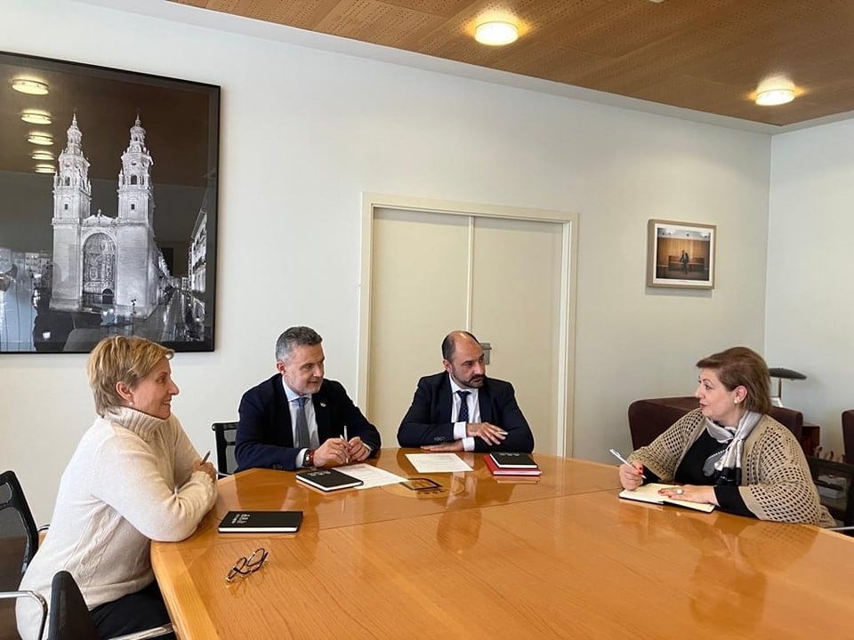 Reunión de los Ayuntamientos de Barbastro y Logroño