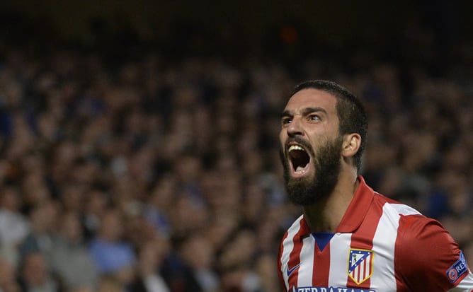 El grito de Arda Turan en Londres