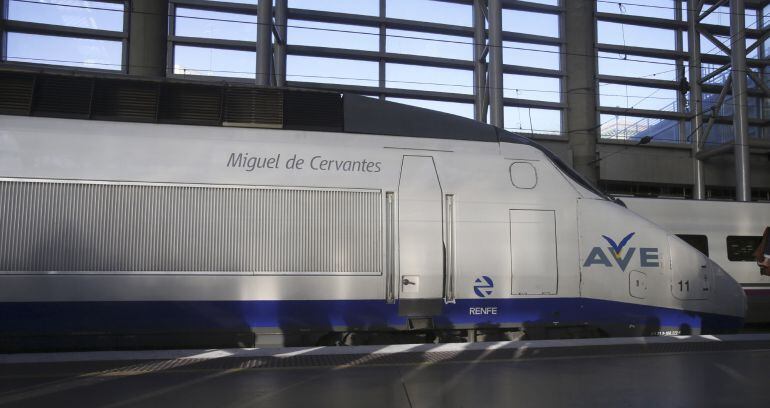 Vista del AVE que hizo por primera el trayecto Madrid-Sevilla hace veinticinco años.