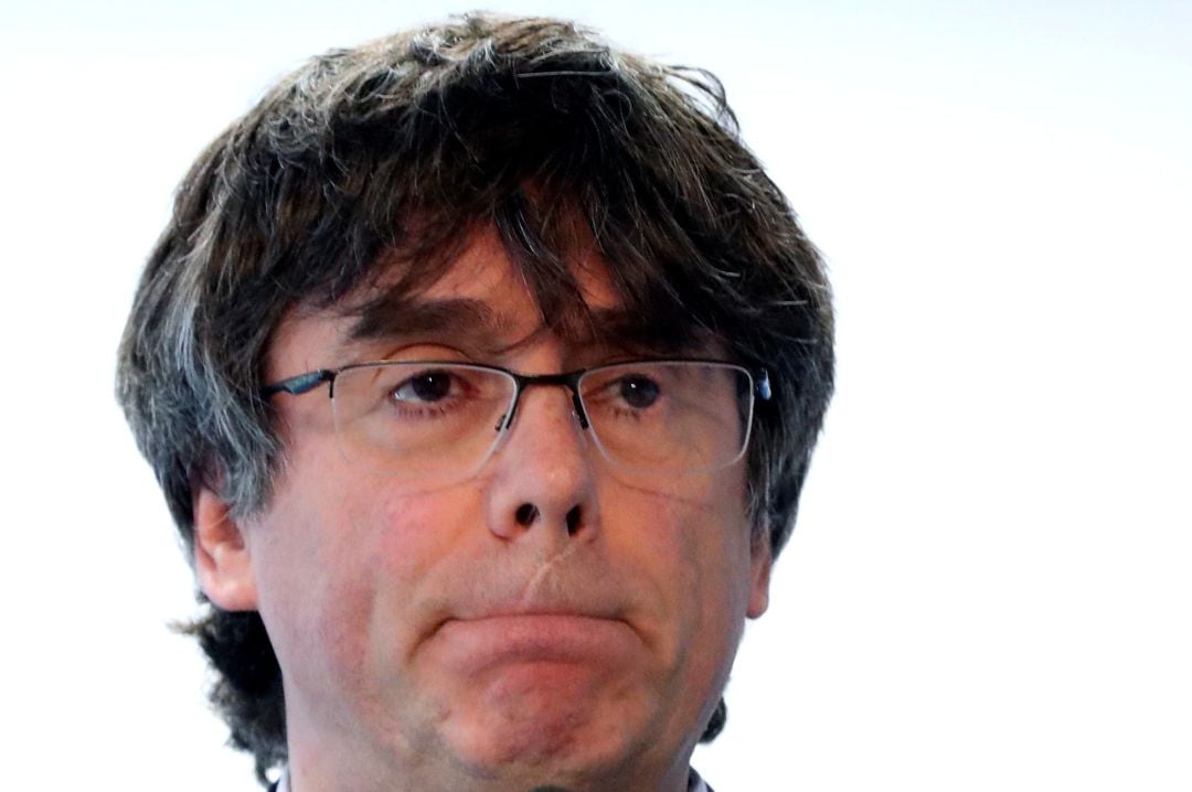 Carles Puigdemont en Bruselas