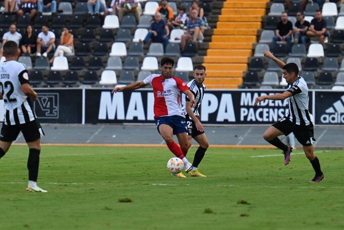 Un momento del partido