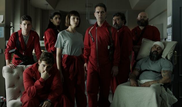 Los cacos de &#039;La Casa de Papel&#039;