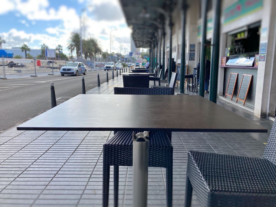 Terraza del Mercado del Puerto
