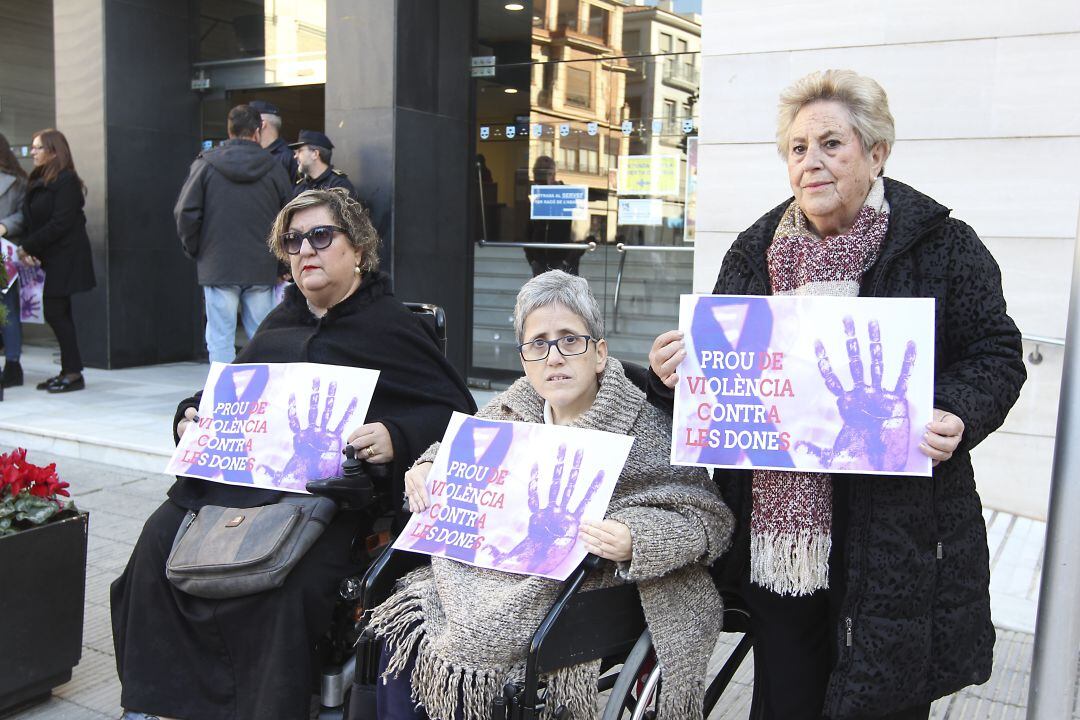 Concentración en Borriana. Imagen de archivo