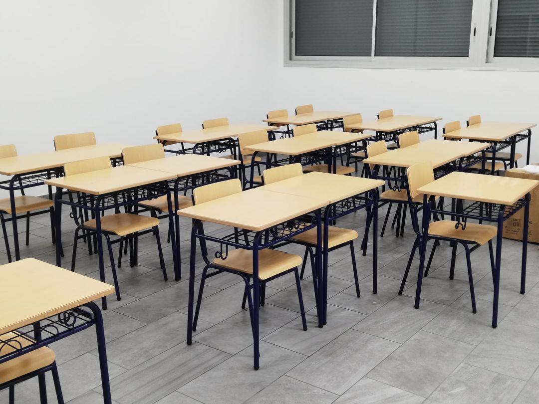 Imagen de archivo aula CEIP La Destila de Arrecife.