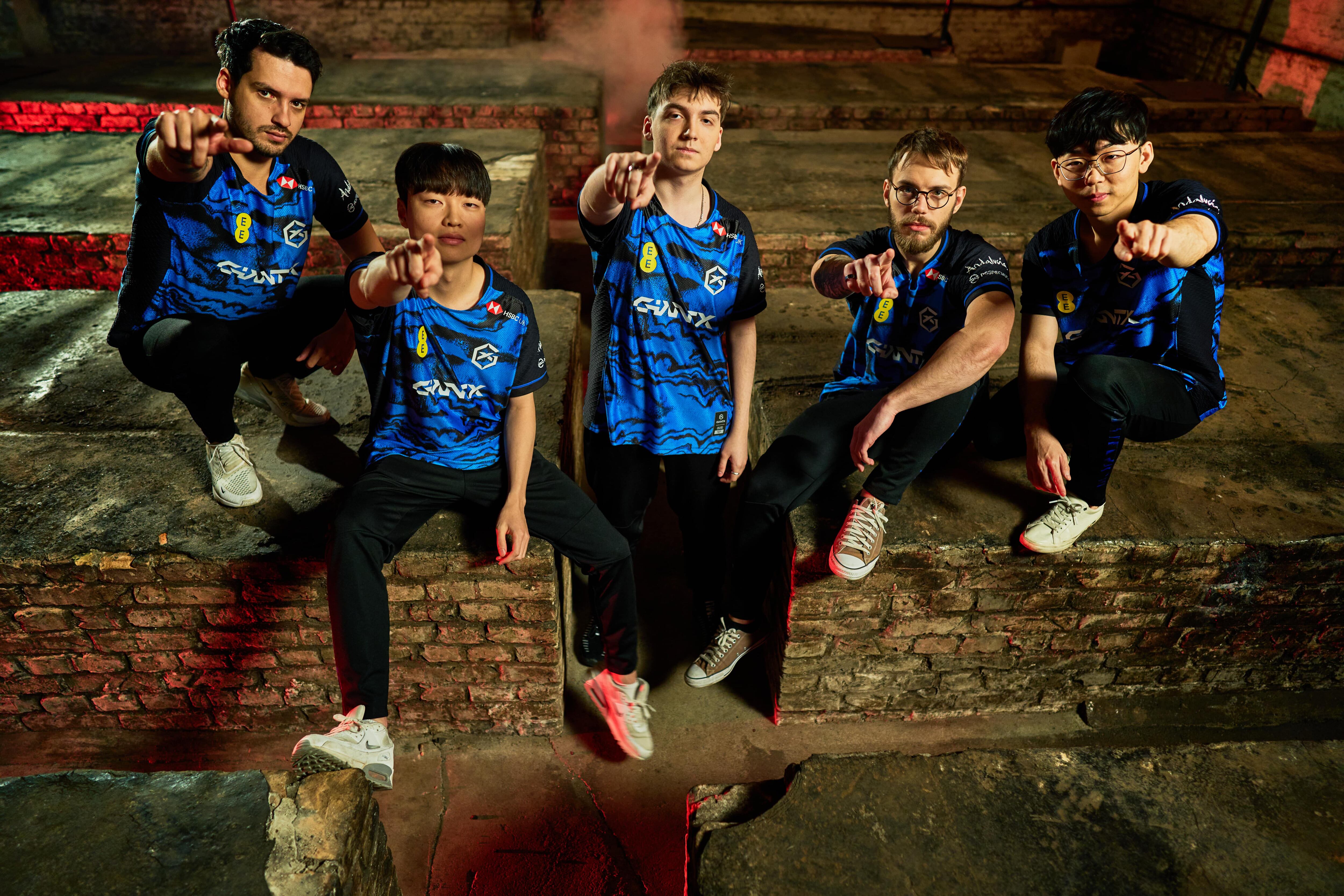 El equipo de Giantx preparado para el torneo Primavera